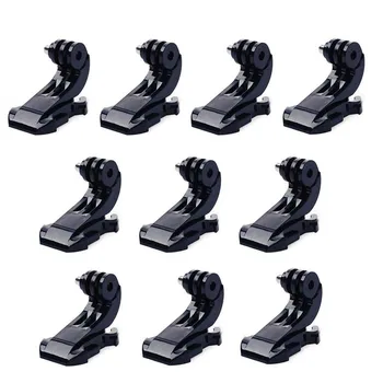 

10x Helmet Chest Strap Quick Release J-Hook Buckle Mount Base for GoPro Hero 6 5 4 3 3+2 1 Session SJCAM SJ4000 SJ5000 SJ6000