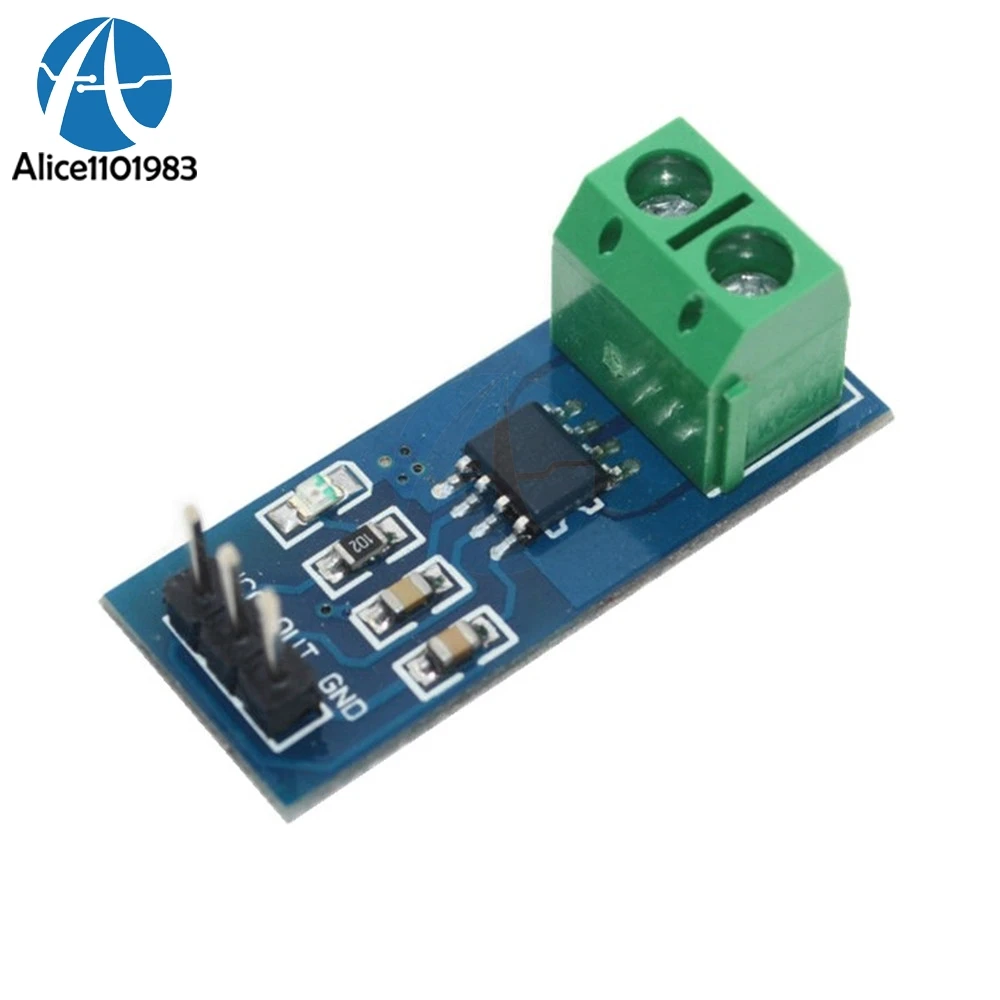 ACS712 30A диапазон датчика Холла модуль для Arduino Diy электронная печатная плата |