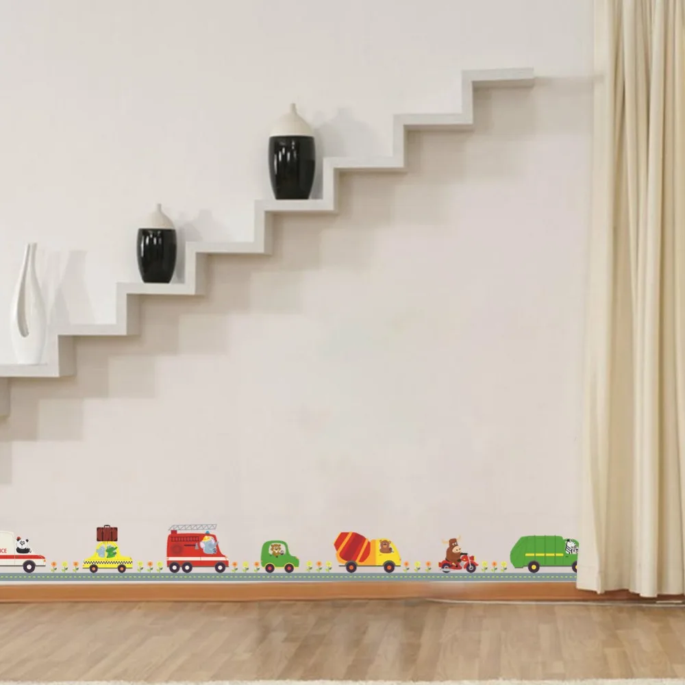 Wandtattoos Wandbilder Cartoon Cars Child Room Wall