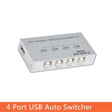 купить! USB Switcher Automatic Sharer четыре и один из нескольких компьютеров совместно используют одно Лучший!
