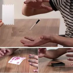 Magic Trick эластичный Невидимый из металлической ленты плавающий Скрытая нитки петли реквизит подвеска Magic Prop детей YH1746