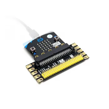 

BBC micro:bit GPIO Edge Breakout Connector Expansion Board designed for Micro:bit, breakout the I/O pins to Pinheader Interface