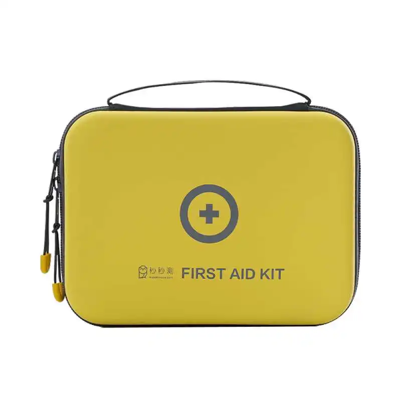 Xiaomi Mijia Домашняя аптечка спасательный компактный аварийный набор для семьи на открытом воздухе автомобильный лагерь практичный и удобный медицинский посылка - Цвет: yellow