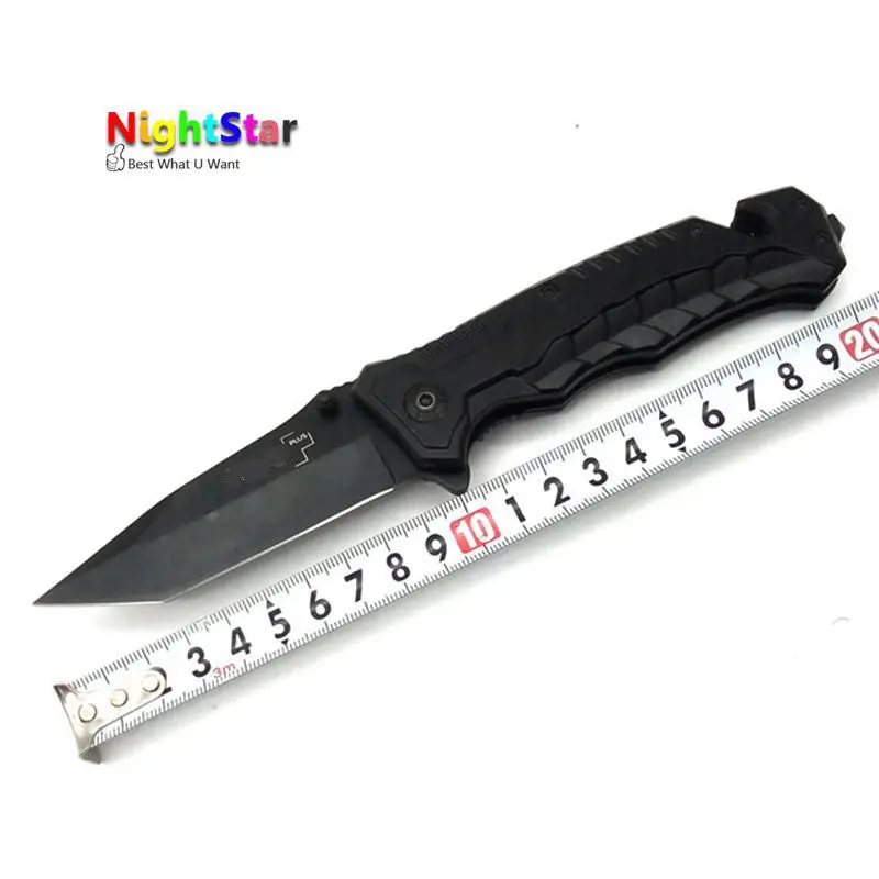 

Folding Knife Serpentine Pocket knife Carbon Fiber Handle Tactical Knife Survival Camping Tool Knives