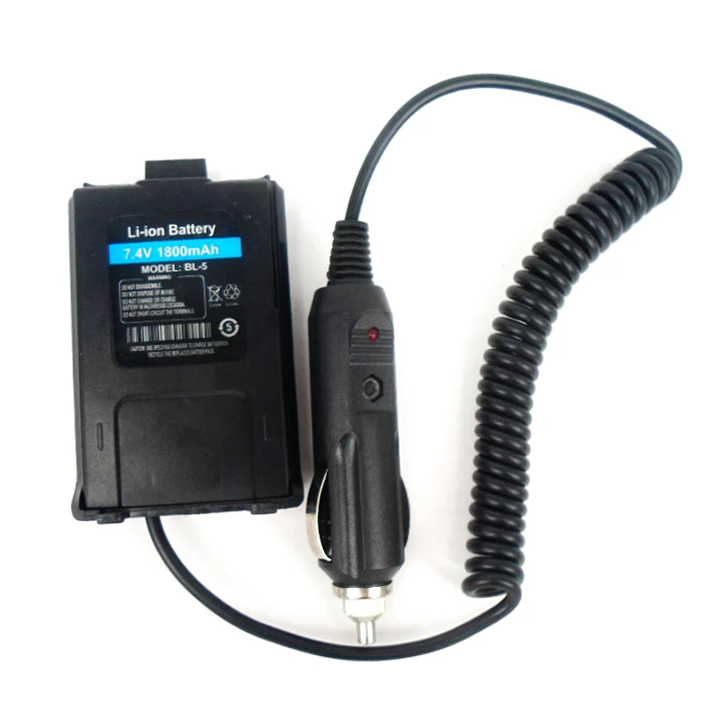 Battery Eliminator Car Charger For BAOFENG UV-5R 1