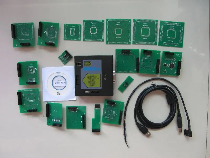 Xprog m 5 55 full xprog v5.55 ECU чип тюнинга программатор полный комплект с коробкой и