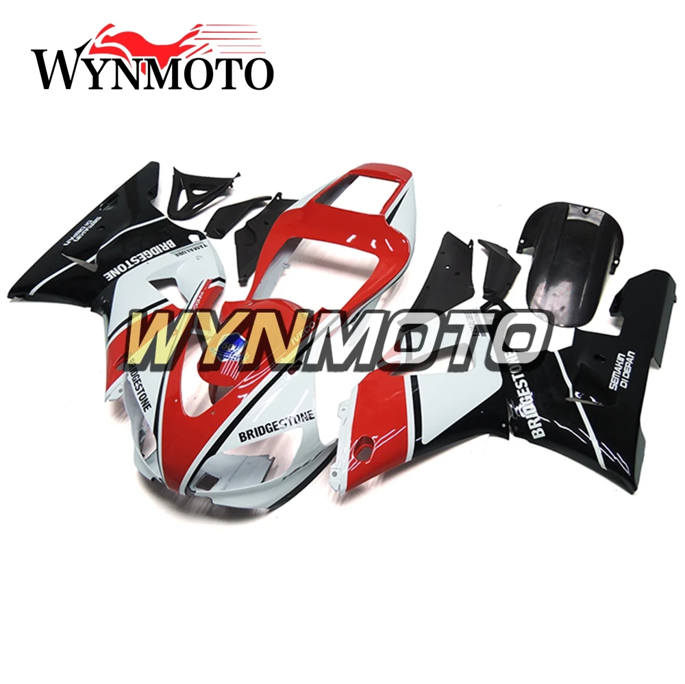 

Full ABS Injection Plastics Fairings For Yamaha YZF1000 R1 Year 1998 1999 98 99 Motorcycle Fairing Kit Red Black White Cowling