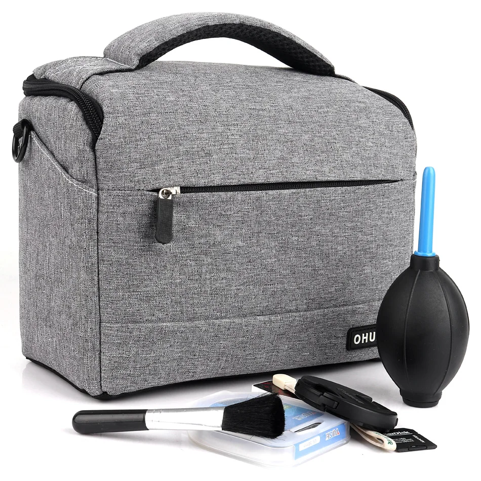 

Photography DSLR Camera Bag Fashion Polyester Shoulder Bag Camera Case for Canon Camera Nikon Sony Panasonic DSLR Foto Photo Bag