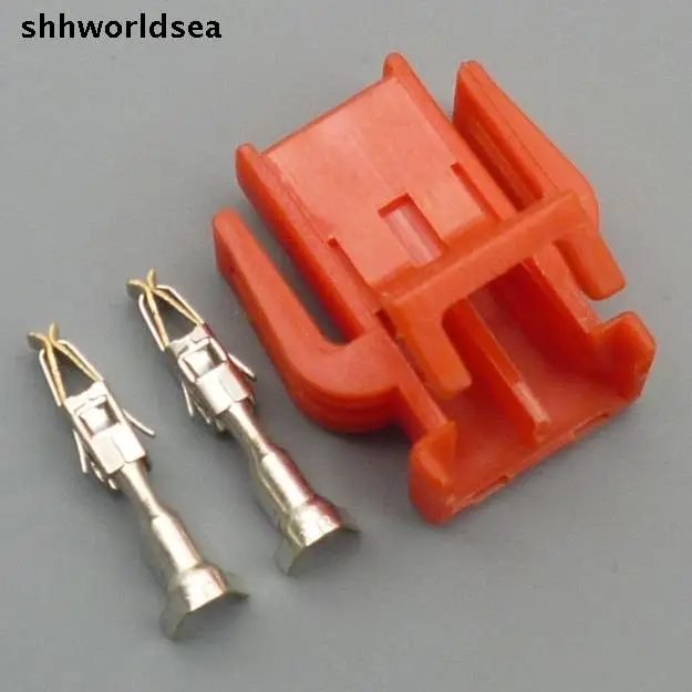 

shhworldsea 5/30/100set 2pin kit electrical connector 893 971 632 sensor connector car door light socket