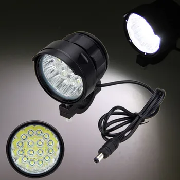 

Waterproof Bike Light 16x XM-L T6 LED Front Bike Lamp 3 Modes Bicycle Headlight with 16000mAh Rechargeable 4x18650 battery Pack