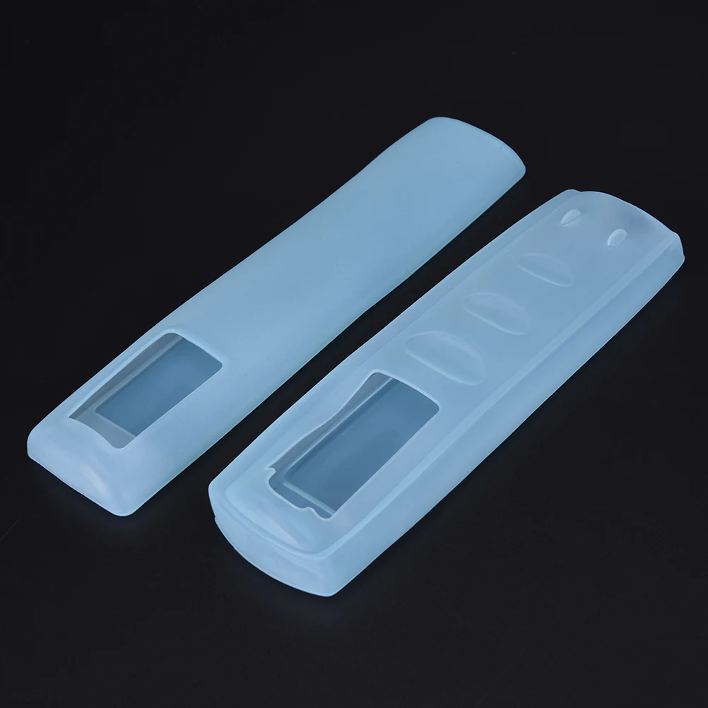 

1 PCS Waterproof Silicone TV Remote Control Cover Air Condition Control Case Dust Protective Storage Bag Organizer