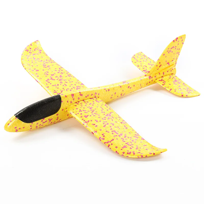 Сделай Сам, детская летающая игрушка, большой планерный самолет, пенопласт, 48 см, большая модель самолета, игрушка, крепкие детские игры, подарки для мальчиков - Цвет: YLL00205D
