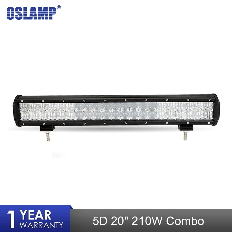 

Oslamp 20" 210W 5D LED Working Light Bar Spot Beam Led Work Driving Lamp Headlight For Offroad Truck SUV ATV 4x4 4WD 12v 24v