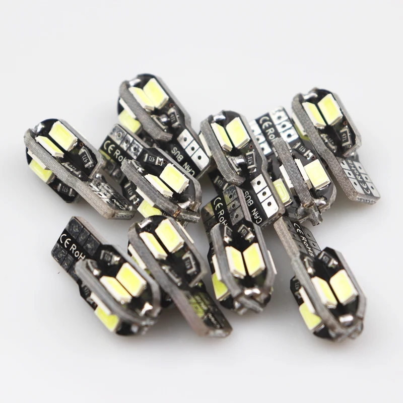4 шт./лот T10 8 SMD 5630 LED Canbus автомобильные парковочные огни W5W 194 5730 Светодиодные