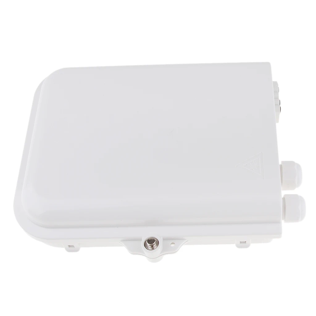 Magideal Fiber optic terminal box, Distribution Box,8Core FTTH Splitter Box
