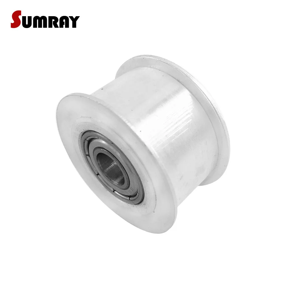 

SUMRAY MXL 40T Idler Timing Pulley Without Teeth 5/6/7/8/10mm Idler Tensioner Wheel 7/11mm Timing Gear Pulley With Bearing