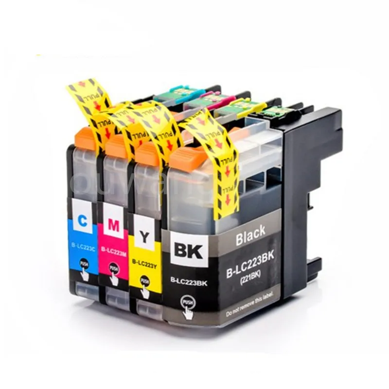 

LC223 BK/C/M/Y Full Compatible Ink Cartridge For DCP-J562DW/J4120DW/MFC-J480DW/J680DW/J880DW/J4620DW/J5720DW/J5320DW