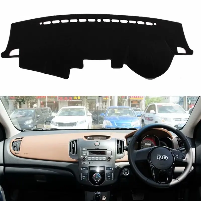 Для KIA Forte K3 Cerato 2009 2010 2011 2012 2013 Автомобильные Стайлинг Чехлы Dashmat Dash коврик