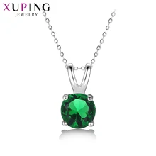 Xuping, простой цвет, очаровательный дизайн, ювелирное изделие с родиевым цветным покрытием, Подвеска для женщин, подарок на день Святого Валентина, S127-32974