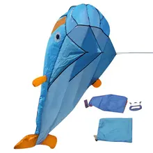 3D Дельфин воздушный змей с ручкой линии трюк парашют мягкий параплан сёрфинга воздушный змей Спорт большой активный Летающий воздушный змей