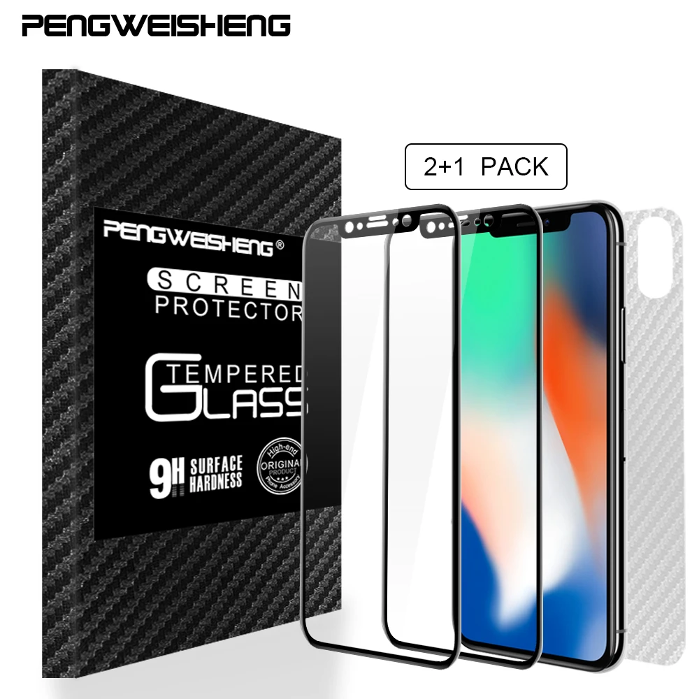 [Luxury Wooden pack]2+1pack For iPhone 8 7 Plus 3D Tempered Glass For iPhone 7 8 Plus 8 3D Protector Glass Film