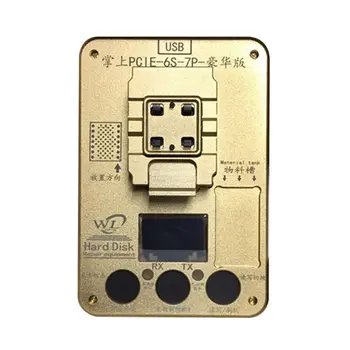 

Original WL MINI Size PCIE NAND Flash IC Programming Tool NAND Test Fixture For IPhone 6S / 6S Plus / 7 / 7Plus - ( English & Ch