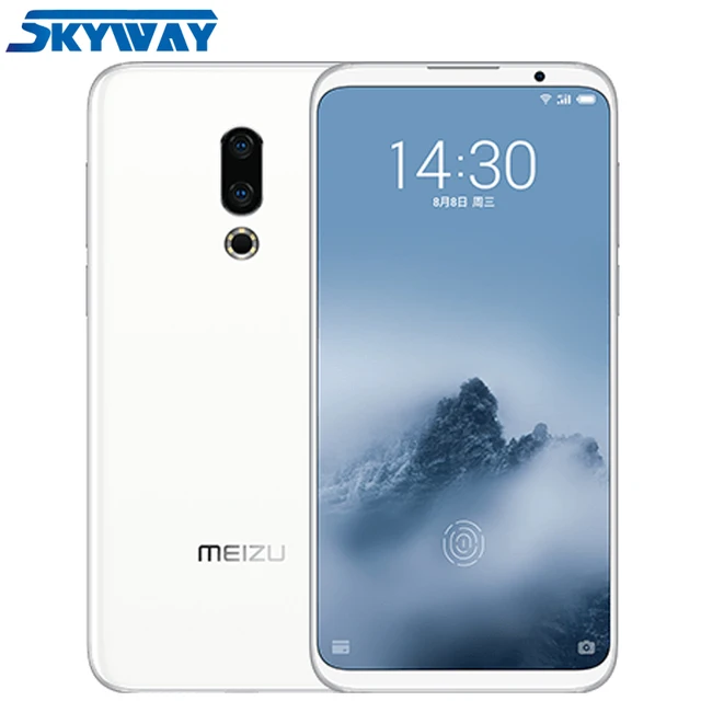 Original Meizu 16th 4G LTE Snapdragon 845 Octa Core Adreno 630 6GB 64GB 6.0" FHD 2160x1080P Full Screen Dual Rear Camera