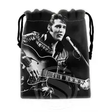 H-P722 Custom elvis#10 drawstring bags for mobile phone tablet PC packaging Gift Bags18X22cm SQ00806#H0722