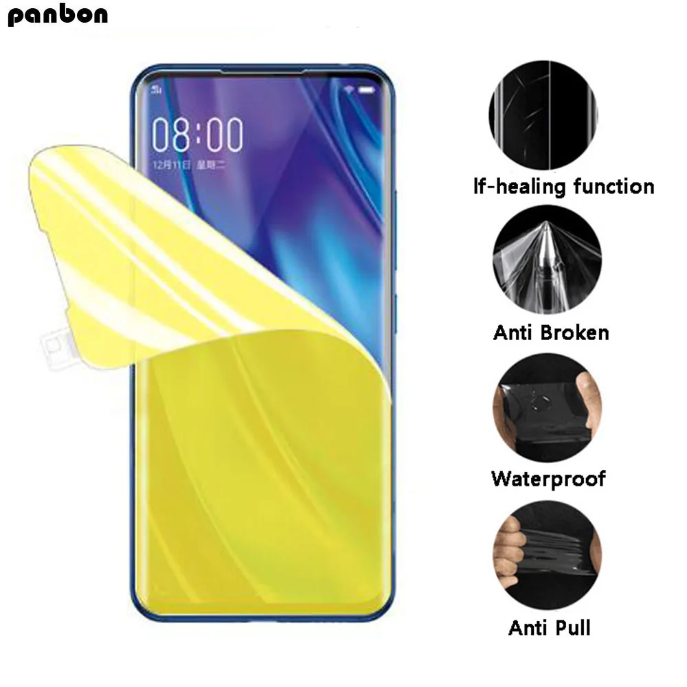 Hydrogel film for Vivo V15 Pro iqoo V11 V11i Nex 2 full Coverage Front Screen Guard Self-healing Nano Protective Film not glass