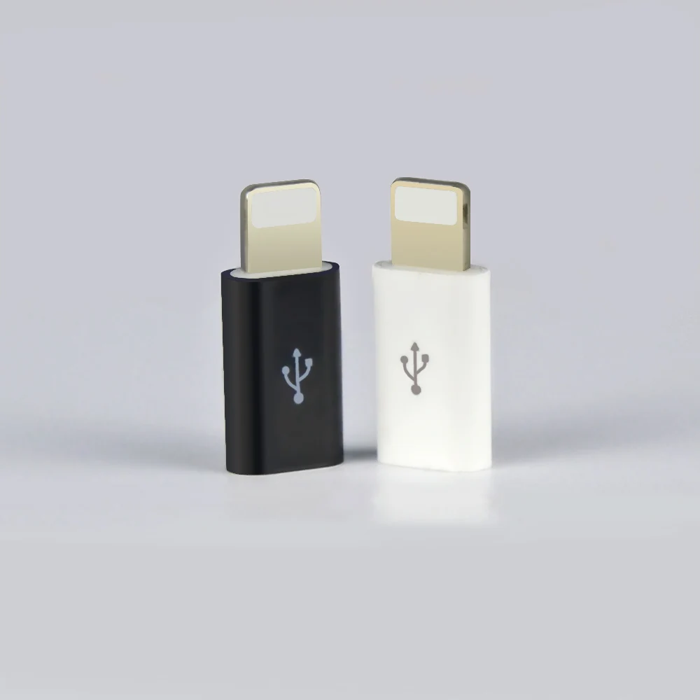 

Micro USB To Lighting OTG USB Adapter For iphone 5 6 7 8 Plus X XS MAX XR For iPad Portable Fast Charging Converter For IOS 12