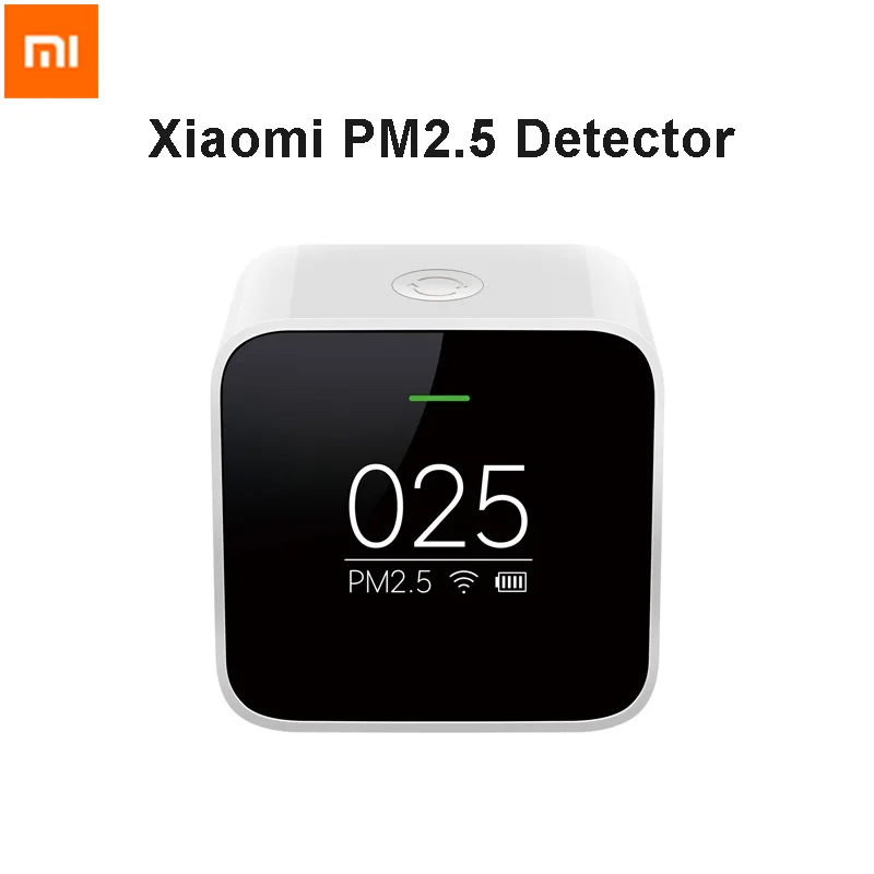 Original Xiaomi Mi PM2.5 Detector Know Your Air Anytime Anywhere Helps Track Real Time Air Quality