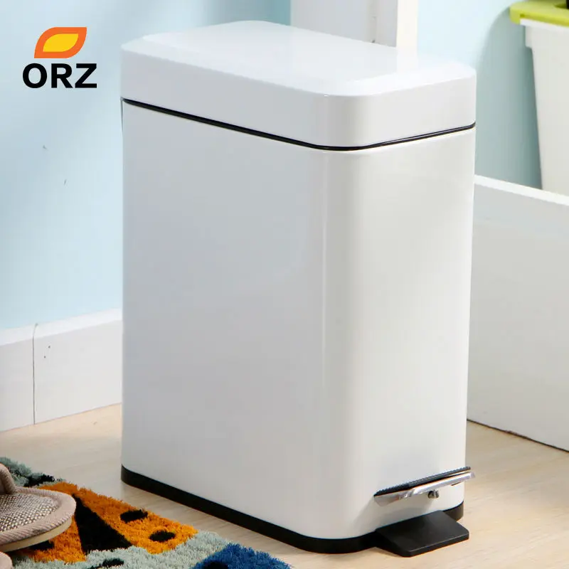 ORZ мусорное ведро для ванной, кухни, гостиной, офиса, 5л мусорное ведро, ящик для хранения, мусорное ведро