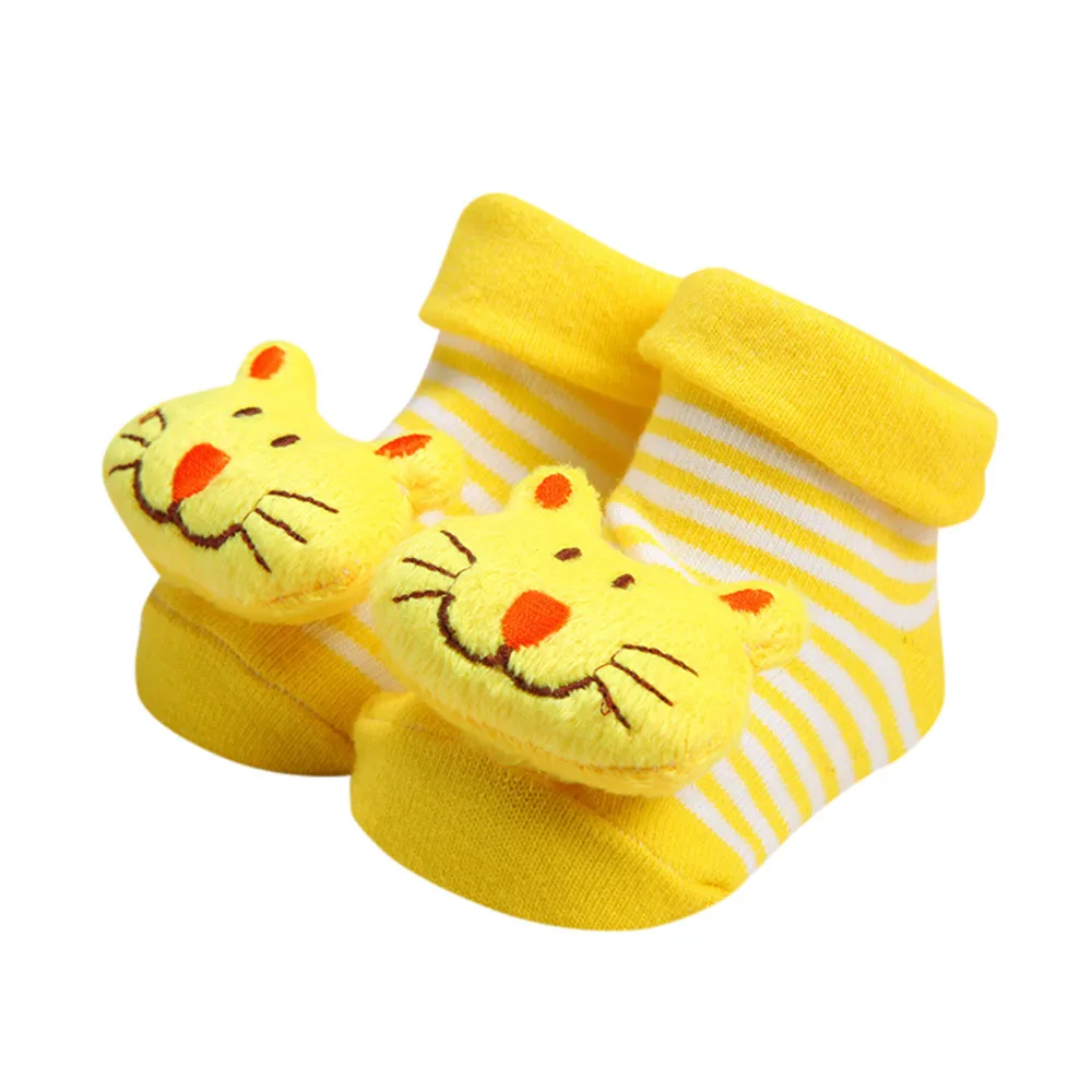 

Cute Cartoon Newborn Baby Socks calcetines Kids Baby Girls Boys Anti-Slip Winter Warm Socks Slipper Shoes Boots meias