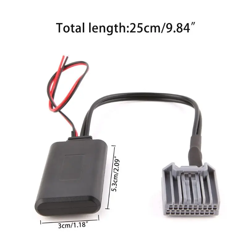 1 шт. беспроводной Bluetooth адаптер Aux кабель аудио приемник адаптер для Honda Для Civic 2006-2013 для CRV для Accord 2008-2013