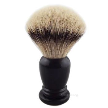 

Slightly Defective Handle Big Brush knot Size 28mm for Man Wet Shaving Silvertip Badger Hair