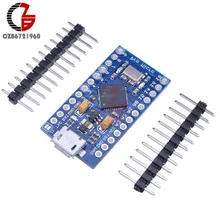 Micro USB ATmega32U4 Pro микро 3,3 V 8 МГц совета модуль для Arduino/Леонардо ATMega 32U4 контроллер Pro-Micro заменить ATmega328