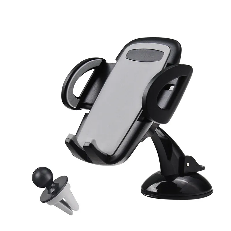 Universal Mobile Phone Holder Mount Stand Bracket Car Windshield Air Vent Mount Stand Support for 360 Degree Adjustment Car Air Vent Mount Phone Holder Tbalet Desktop Holder Stand  (7)