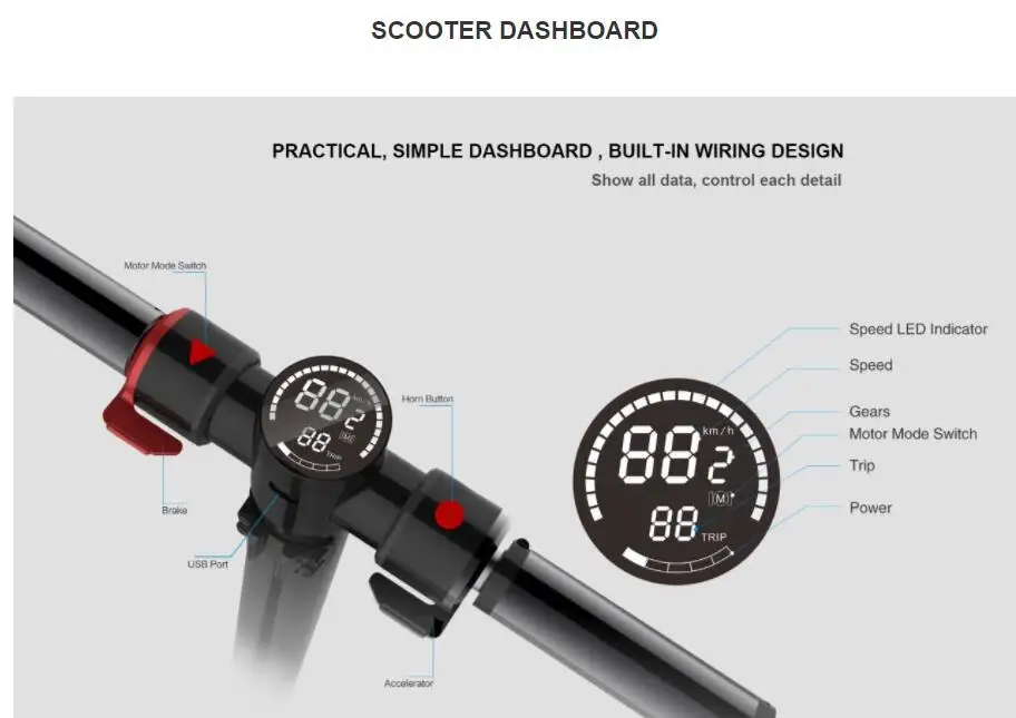 Cheap 2019 NEW Dual Motors Foldable S5 PRO Electric scooter Carbon Fiber scooters Skateboard Kick Scooter powerful electric bicycle 1