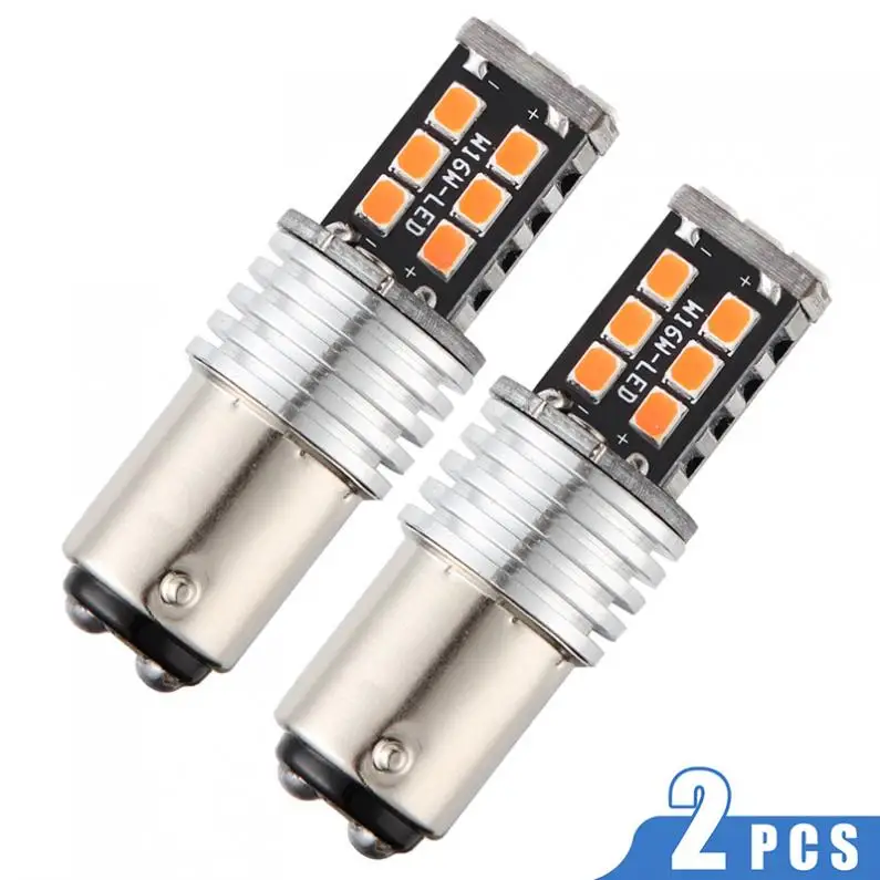 2шт 12В Универсальный красный светильник 1157 15 SMD 2835 Светодиодный автомобильные