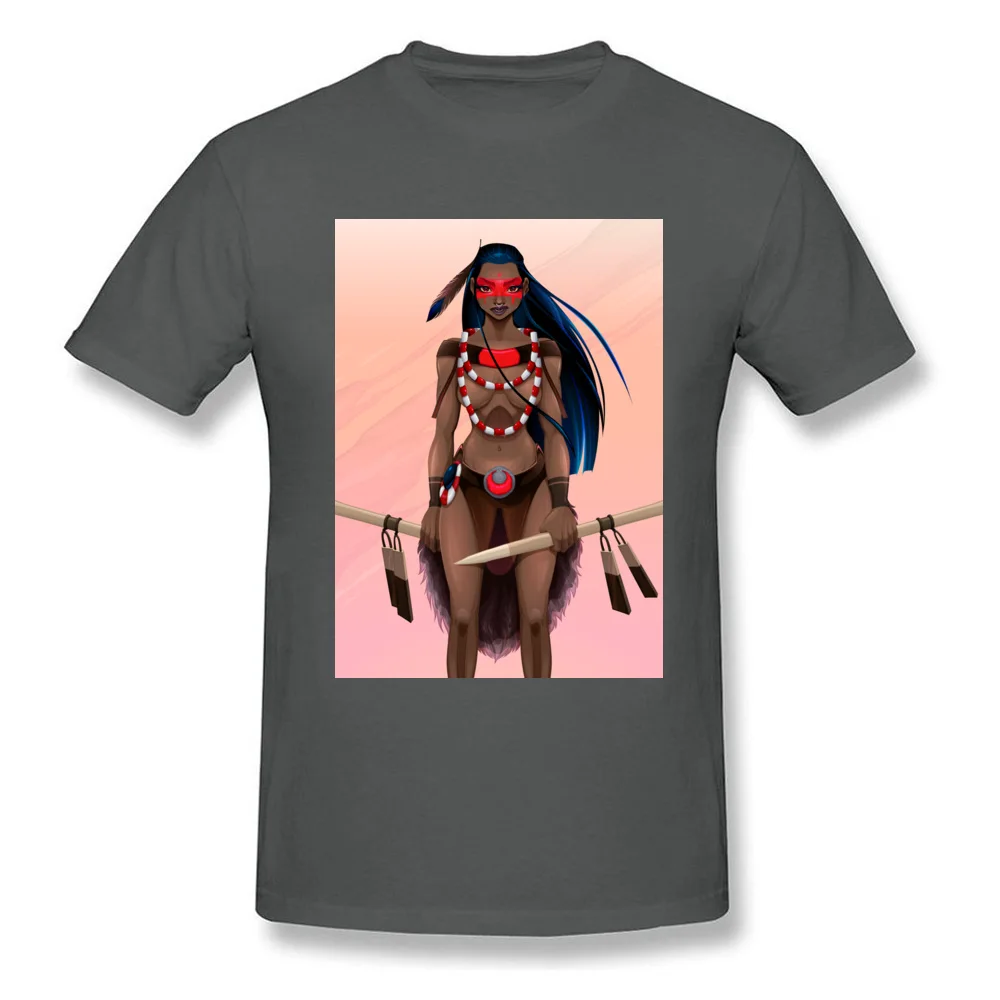 Amazon warrior 100% Cotton Normal Tops Shirt Prevalent Short Sleeve Men Tshirts Casual Mother Day Clothing Shirt Round Neck Amazon warrior carbon