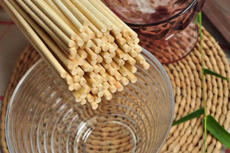 Natural bamboo bbq skewers  (1)
