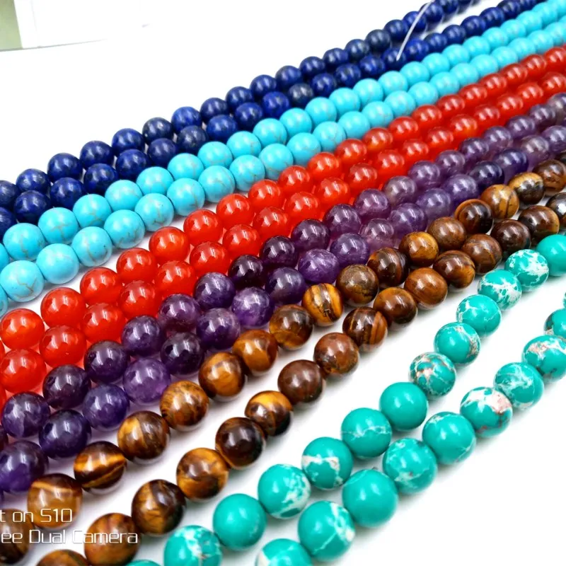 

Organic fine natural stone color beads manufacturers selling jewelry