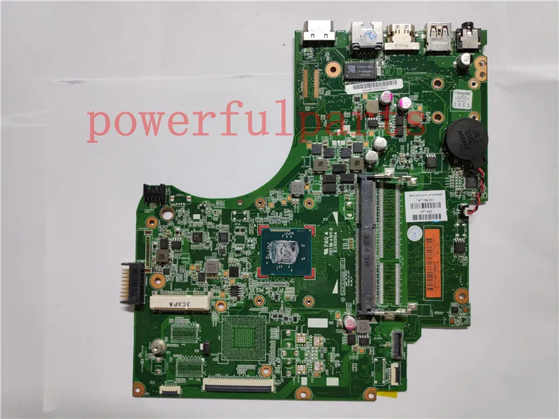 100% новый и работающая материнская плата ноутбук 747139 501 для HP 15 D 250 G2 001 601 N2810