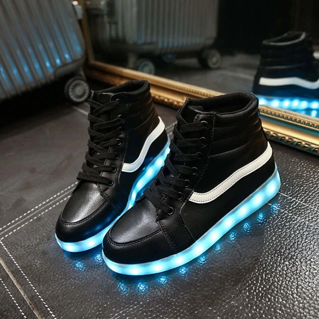 yeezy shoes light up