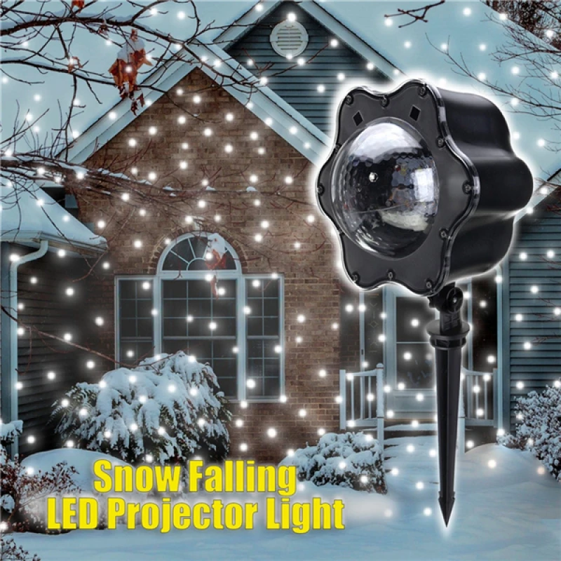 

LED Snow Falling Outdoor Stage Moving Projector Laser Light