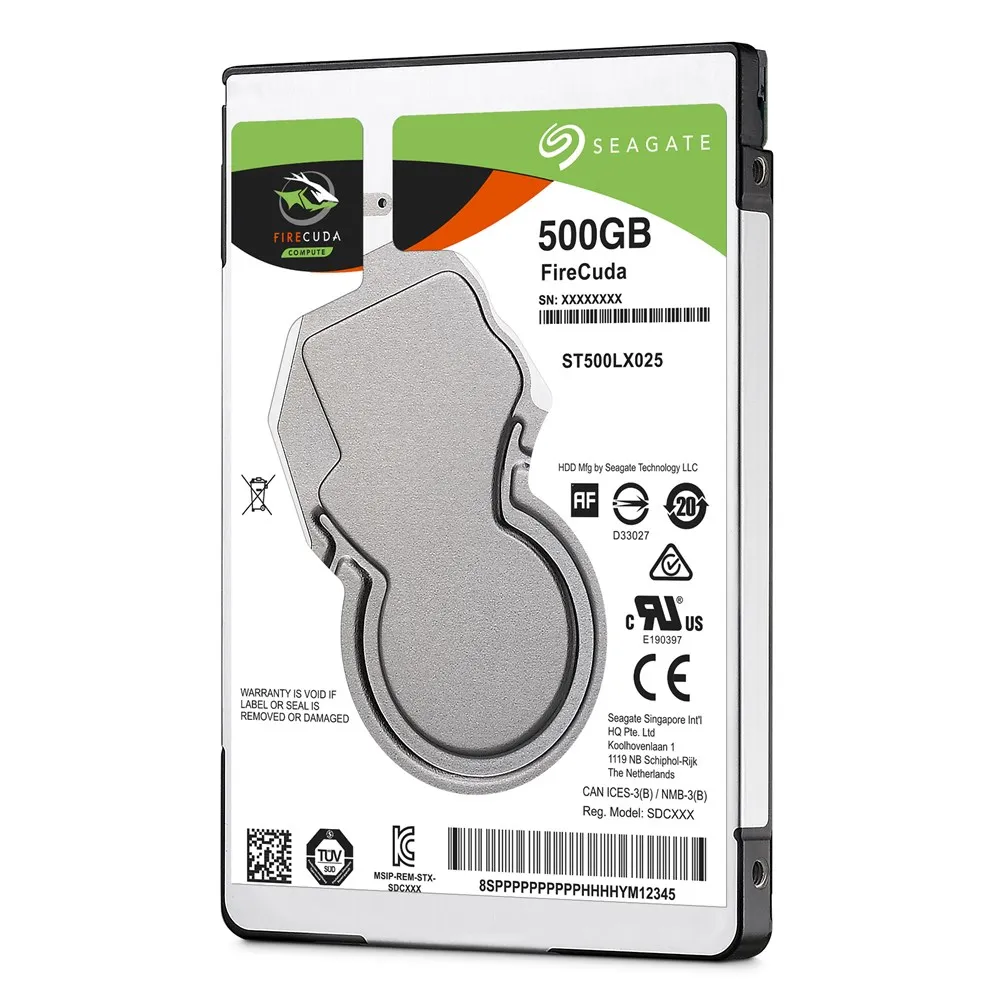 

Seagate FireCuda 2.5inch, 2.5inch, 500 GB, 5400 RPM