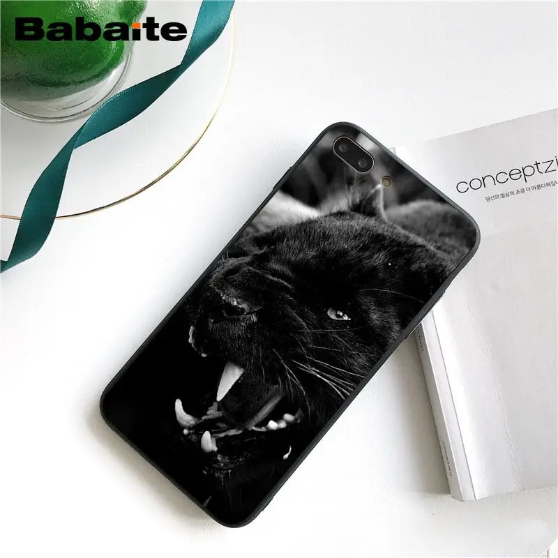 Babaite Cheetah Panther чехол для телефона чехол для iphone 11 Pro 11Pro Max 8 7 6 6S Plus X XS MAX 5 5S SE XR - Цвет: A10
