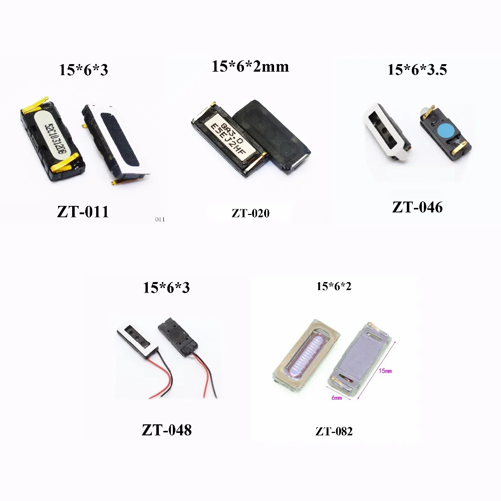 ChengHaoRan 15X6X2 3 наушник ухо динамик для huawei/Xiaomi/Hongmi/Redmi/Nokia/htc/. Универсальная модель, используемая многими мобильными