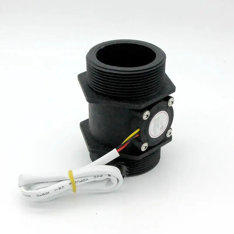 DN50 G2" Water Flow Hall Effect Sensor Switch Gauges Flowmeter Counter