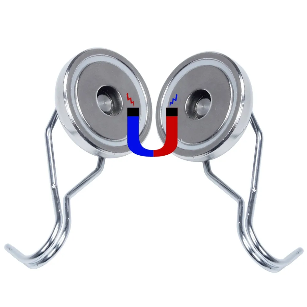 Hanging Tool For Kitchen And Fridge-Powerful Stainless Steel Magnetic Hook Lifting4